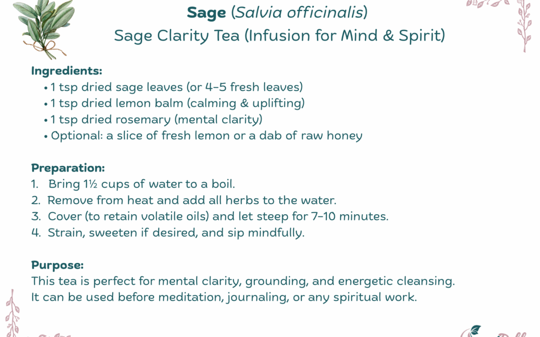 Sage Clarity Tea