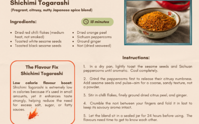 Shichimi Togarashi (a fragrant, citrusy, nutty Japanese spice blend)