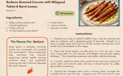 Berbere-Roasted Carrots with Whipped Tahini & Burnt Lemon