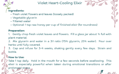 Violet Heart-Cooling Elixir