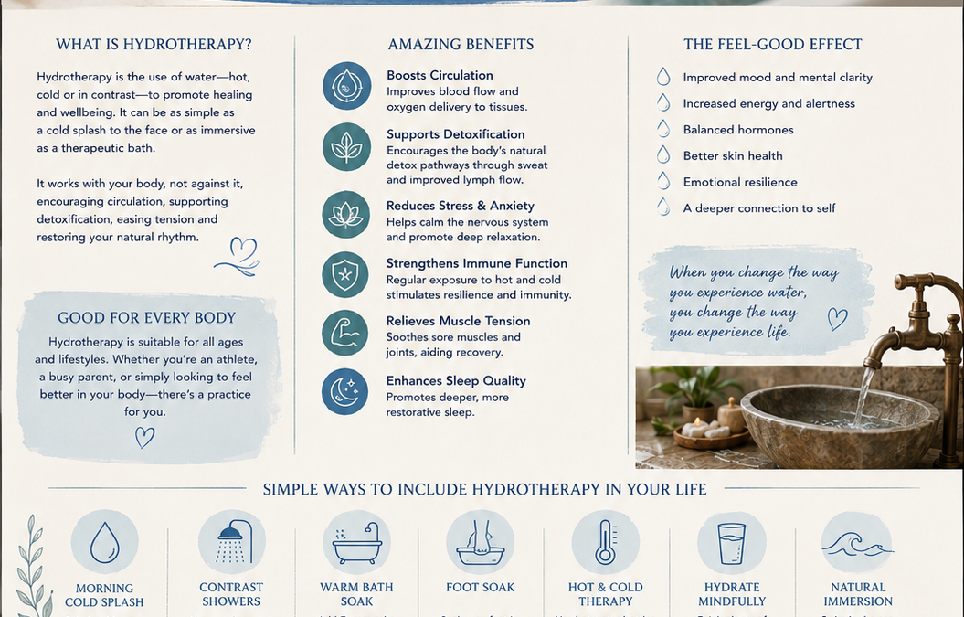 Hydrotherapy:  The Healing Power of Water