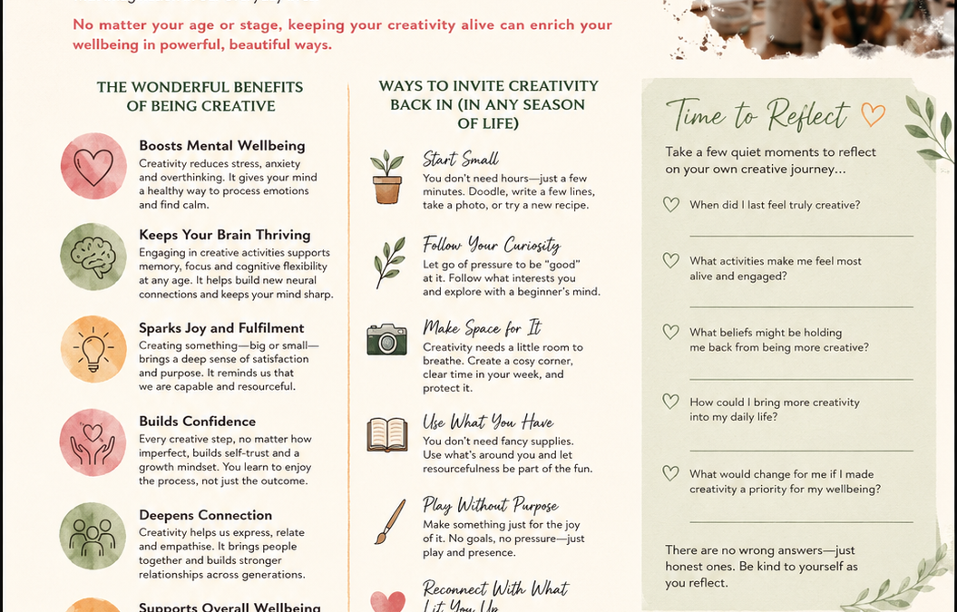The Beautiful Benefits of Being Creative