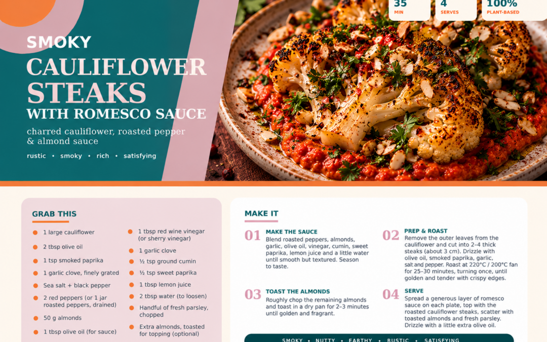 Smoky Cauliflower Steaks